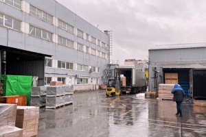 Погрузка тепловые завесы от ТЕПЛОМАШ 