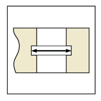 Штангенциркуль д/вн.канавок ШЦСВК-150 0,05 (20-150) 536-146 Mitutoyo