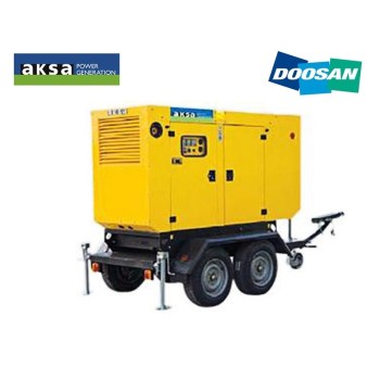 Передвижная дизельная электростанция AKSA AD 220 на шасси