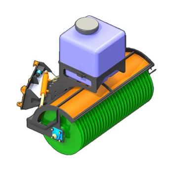 Щетка с гидравлическим поворотом 1300 мм