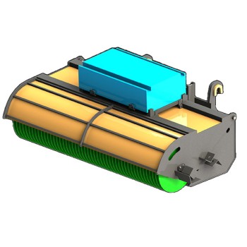 Щетка с бункером 2000 мм