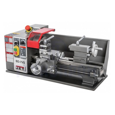 Настольный токарный станок по металлу JET BD-8VS (Мощность двигателя - 0,6 кВт)