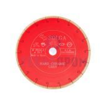 Диск алмазный Solga Diamant HARD CERAMICS сплошной (керамогранит) 250мм