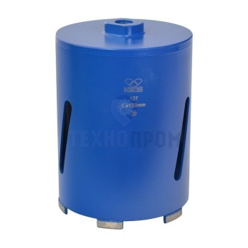 Алмазная коронка по бетону KEOS (сухой рез) М16 127/150мм