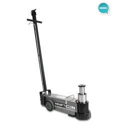 Домкрат подкатной пневмогидравлический 40 тонн KraftWell KRWAJ40-2T, автомобильный