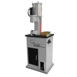 Клепальный станок для тормозных колодок KraftWell KRW300S 6 тонн, пневмогидравлический