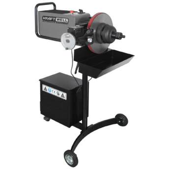 Станок для проточки тормозных дисков KraftWell KRW802D со снятием и без