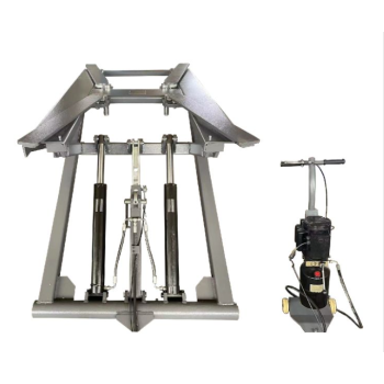 Подъемник автомобильный ножничный 2,7 тонны KraftWell KRW2.7L, электрогидравлический, 380В