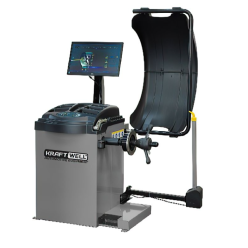 Балансировочный станок KraftWell KRW245, легковой, для мотоколес, автоматический, 220В