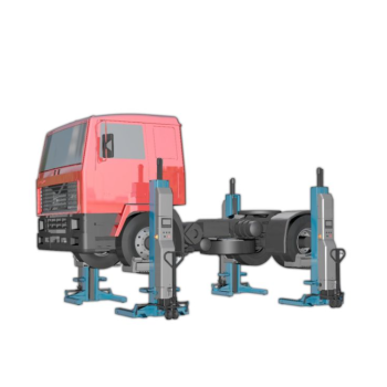 Подъёмник подкатной электрогидравлический 20 тонн (4х5т) KraftWell KRW4C5.5