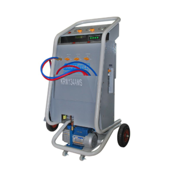 Станция для заправки автокондиционеров KraftWell KRW134AMS, ручная, 60 л/мин