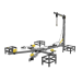 Стапель платформенный 3500кг KraftWell KRW3900LB