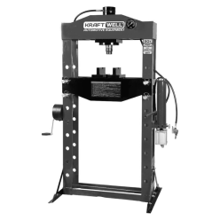 Пресс пневмогидравлический ручной 50 тонн KraftWell KRWPR50A, напольный, гаражный