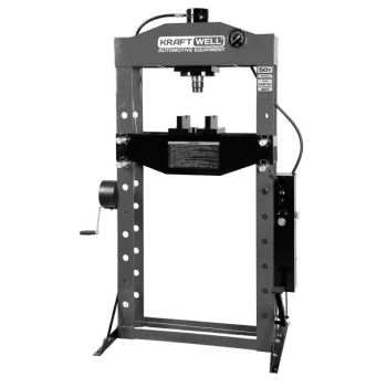 Пресс гидравлический ручной/ножной 50 тонн KraftWell KRWPR50F, напольный, гаражный