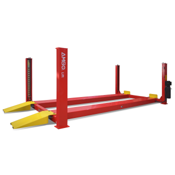 Подъемник четырехстоечный, 13.5 т., для слесарных работ с грузовым авто, удлиненный A4140H