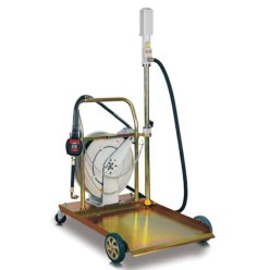 Передвижной комплект для маслораздачи с катушкой