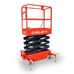 Ножничный подъемник QX-030-039 OXLIFT 3900 мм 300 кг Ножничный подъемник QX-030-039 OXLIFT 3900 мм 300 кг