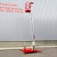Телескопический одномачтовый подъемник ZX-1-100 OXLIFT 10000 мм 125 кг