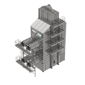 Шахтная зерносушилка RMX S16-32L