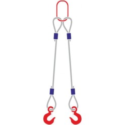 Строп канатный с 2 крюками 20Тх5М