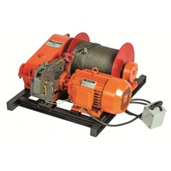 Лебедка электрическая 2т-150м (с канатом)