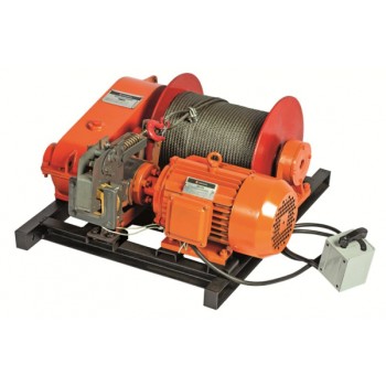 Лебедка электрическая 2т-150м (с канатом)