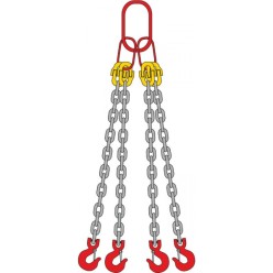 Строп цепной 63т-7м (четырехцепный)
