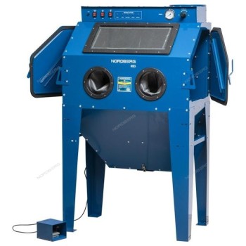 Камера пескоструйная  боковая загрузка 350 л NORDBERG NS3 (В комплекте: пистолет, сопла 4 шт)