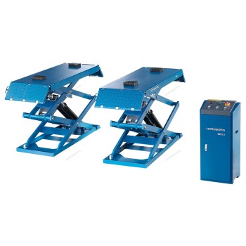 Подъемник ножничный низкопрофильный 3,0т 220В, (ст.арт. N631L-3 )