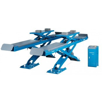 Подъемник ножничный для сх-разв 4,5т, 380В, 2 уровня (с авар. опусканием), синий NORDBERG N635-4,5B