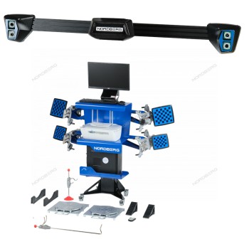 Стенд сход-развал с двумя камерами 3D настенное крепление NORDBERG C802-С