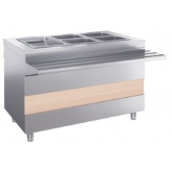 Мармит 2-х блюд М2-1120-02-ПО без полок Ривьера