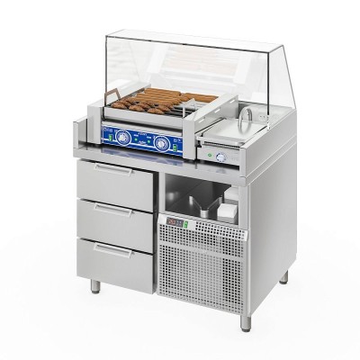 Станция для бургеров и хот-догов БАВАРИЯ БХС - 900.700-02