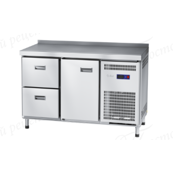 Стол холодильный с бортом СХС-70-01 (дверь, ящики 1/2) (24110011300)
