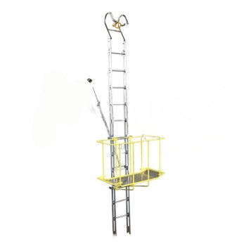 Лестница подвесная с навесной площадкой ЛПС-6,0НП