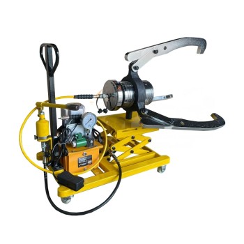 Съемник гидравлический на тележке СГ-100НТ