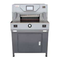 Автоматический программируемый гильотинный резак для бумаги Bulros professional series 520V3