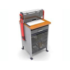 Перфоратор Vektor Super 450 с перфоинструментом (квадратные отверстия 4 мм, шаг 3:1) и зажимом на другой стороне