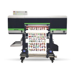 Комплекс для UV DTF Gold печати AJ-600EX/75, 60 см, 4 x Epson i1600, ламинатор 75 см, RIP, ВВЭ