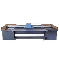 Гибридный УФ-принтер Keundo SQ-1800H 3D (Emboss Print) с 9-ю печатающими головками Ricoh G5, 1800 мм