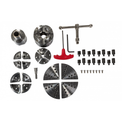 70 мм 4-х кулачковый токарный патрон по дереву в наборе CK-2.75Z/S1