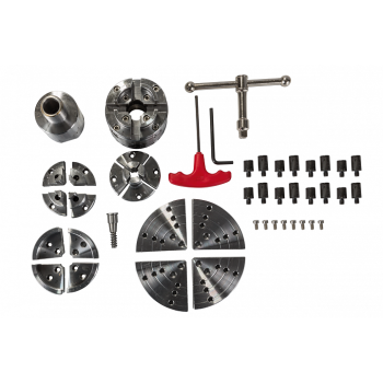 70 мм 4-х кулачковый токарный патрон по дереву в наборе CK-2.75Z/S1