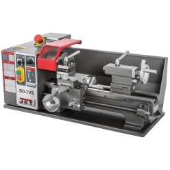 Настольный токарный станок, обрабатывающий металл JET BD-7VS