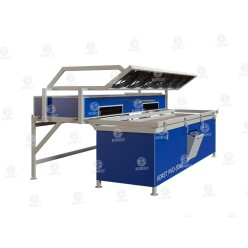 Вакуумный пресс для пластика Корст PVO-3010 с откатным термомодулем Вакуумный пресс для пластика Корст PVO-3010 с откатным термомодулем