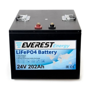 Литий-железо-фосфатный аккумулятор Everest Energy LFP-24V202А Литий-железо-фосфатный аккумулятор Everest Energy LFP-24V202А