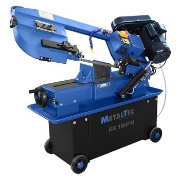 Ручной ленточнопильный станок для резки металла MetalTec BS 180 FH