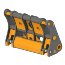 Быстросъемное устройство для фронтальных погрузчиков QF-FL-5,0-ISO23727-H