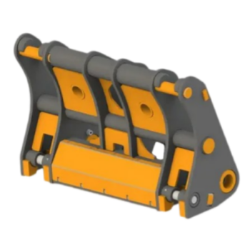 Быстросъемное устройство для фронтальных погрузчиков QF-FL-5,0-ISO23727-H