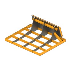 Планировщик (выравниватель грунта) GL-SS-1200x1800