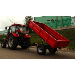 Прицеп тракторный самосвальный одноосный Т-736/2 (1,5т) с воздушными тормозами Прицеп тракторный самосвальный одноосный Т-736/2 (1,5т) с воздушными тормозами